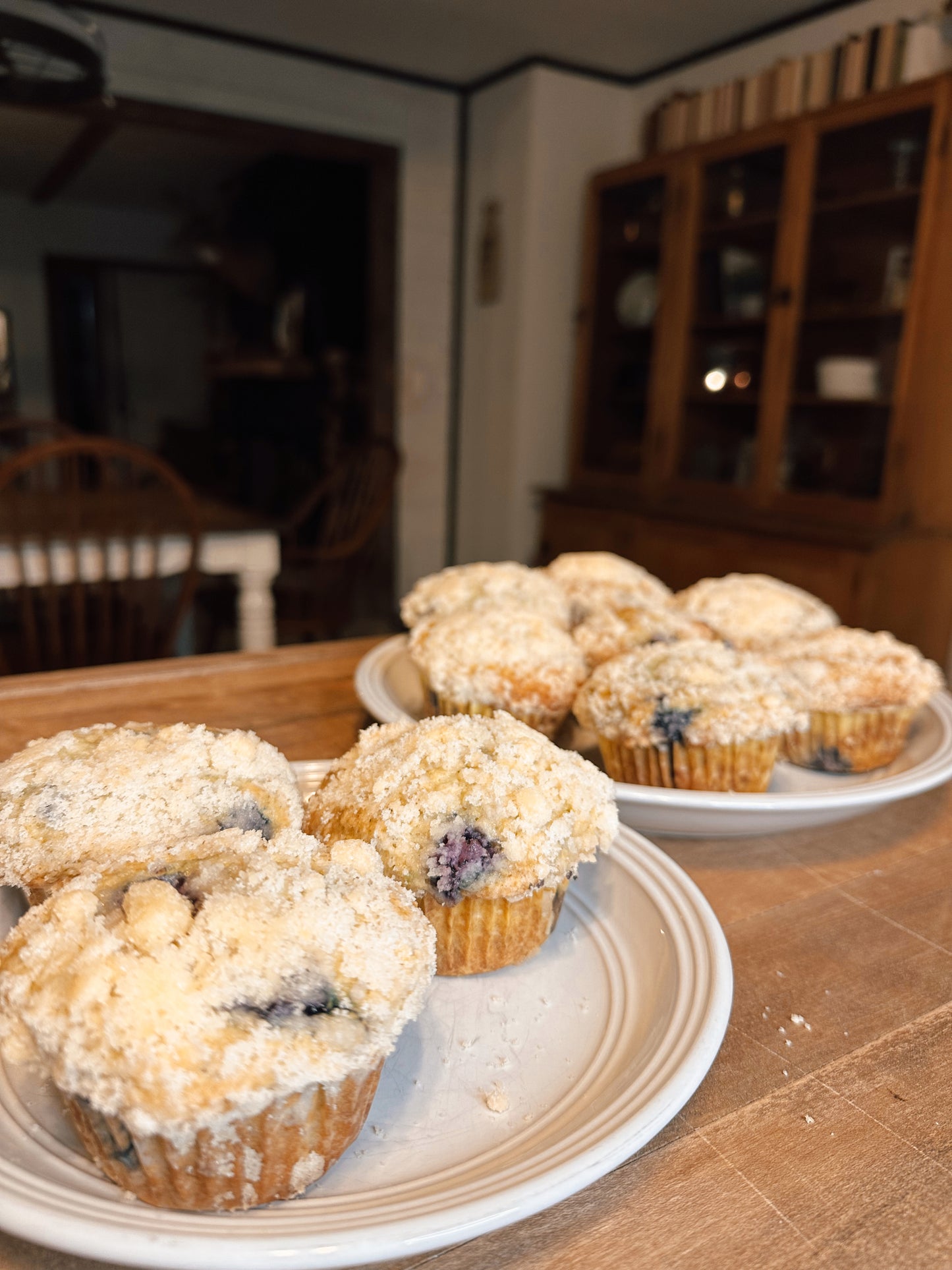 Sourdough Blueberry Muffins (local pickup)